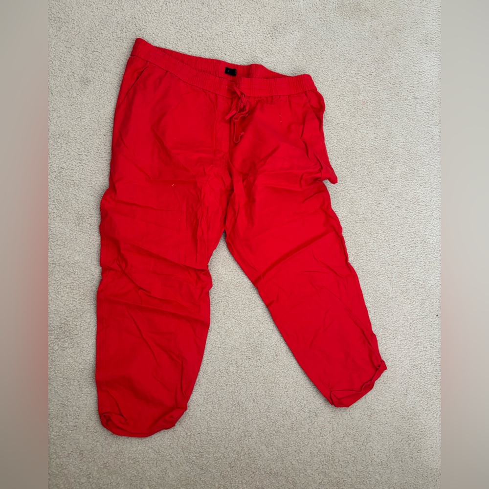 J. Crew Bright Red Casual pants